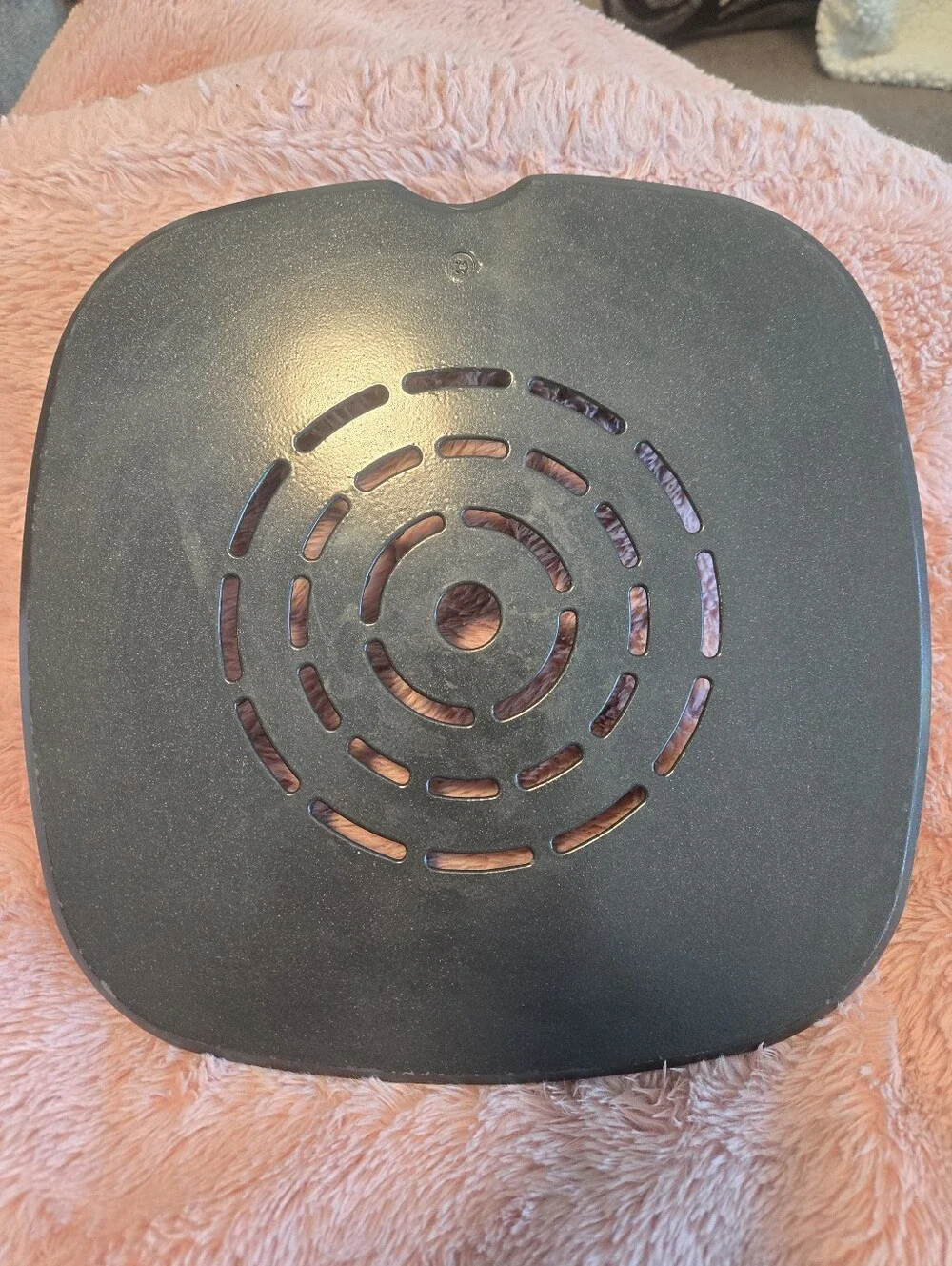 Ninja Black Cast Iron Grill Plate with Copper Accents Model AG301 15